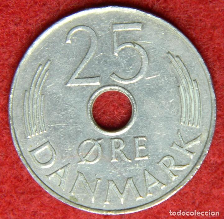 Monedas antiguas de Europa: Dinamarca - Danmark - 25 Ore - 1976 - Foto 2