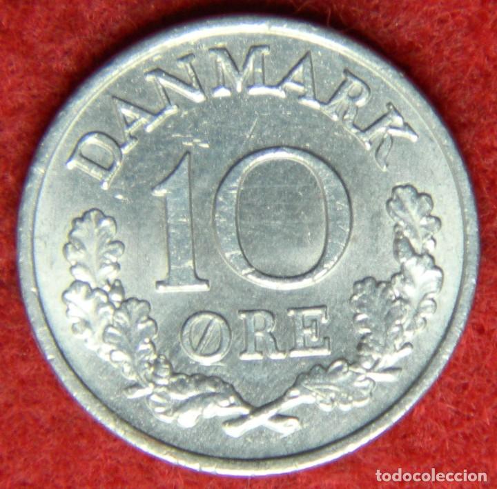 Monedas antiguas de Europa: Dinamarca - Danmark - 10 Ore - 1967 - Foto 2