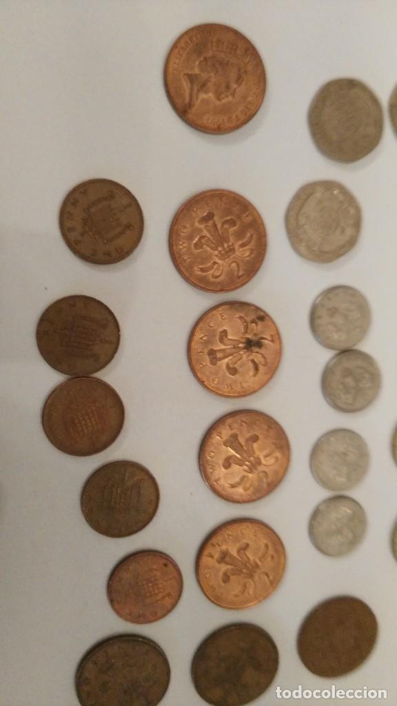 Monedas antiguas de Europa: lote 36 monedas inglaterra - Foto 5