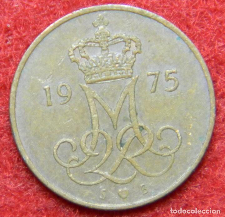 Monedas antiguas de Europa: Dinamarca - Danmark - 5 Ore - 1975 - Foto 1