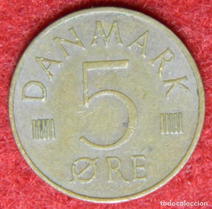 Monedas antiguas de Europa: Dinamarca - Danmark - 5 Ore - 1975 - Foto 2