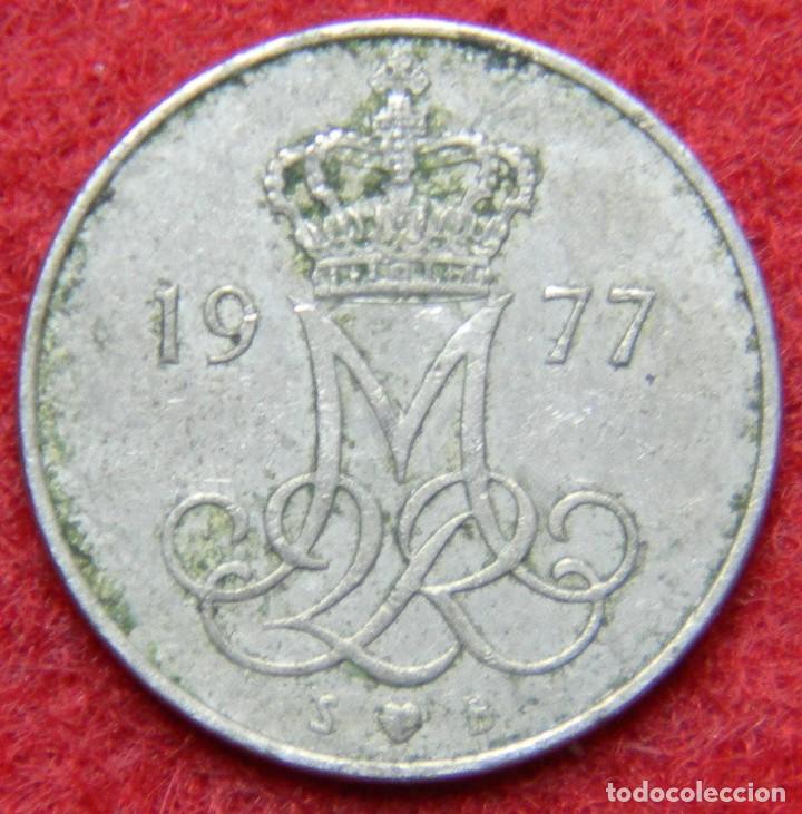 Monedas antiguas de Europa: Dinamarca - Danmark - 10 Ore - 1977 - Foto 1