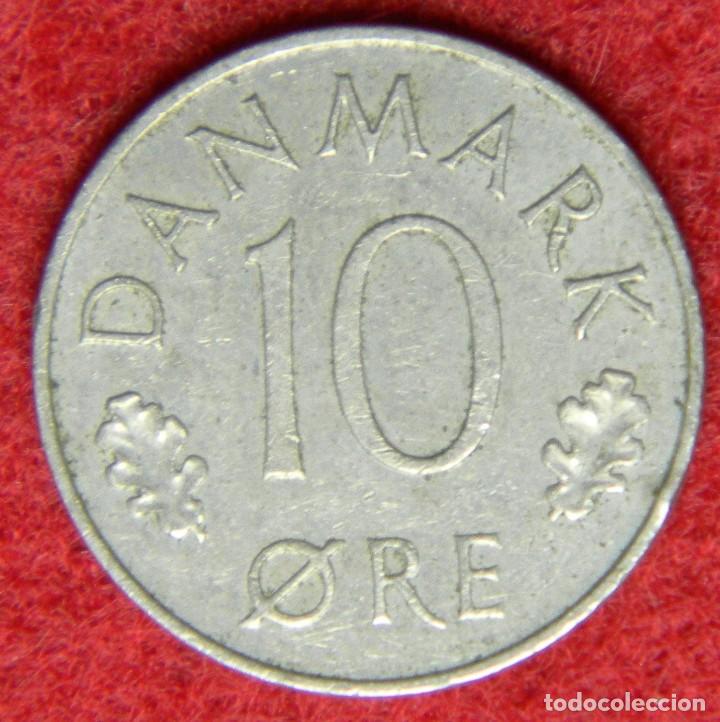 Monedas antiguas de Europa: Dinamarca - Danmark - 10 Ore - 1977 - Foto 2