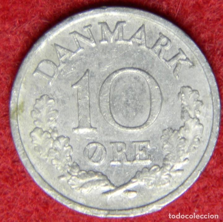 Monedas antiguas de Europa: Dinamarca - Danmark - 10 Ore - 1967 - Foto 2