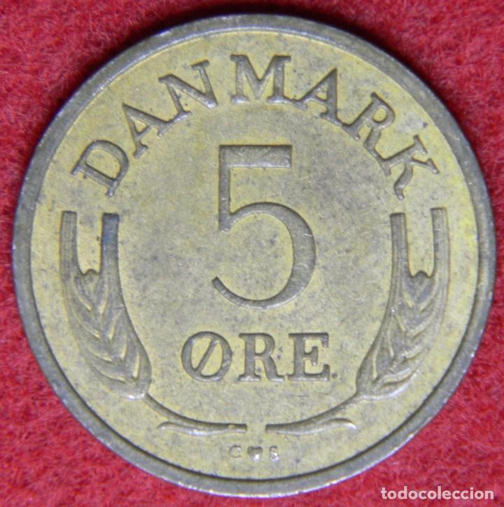 Monedas antiguas de Europa: Dinamarca - Danmark - 5 Ore - 1967 - Foto 2