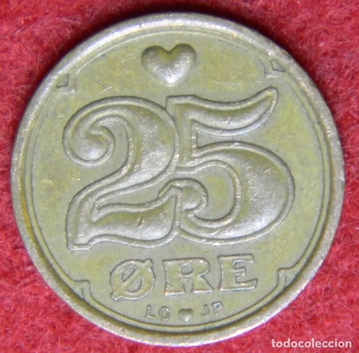 Monedas antiguas de Europa: Dinamarca - Danmark - 25 Ore - 1997 - Foto 2