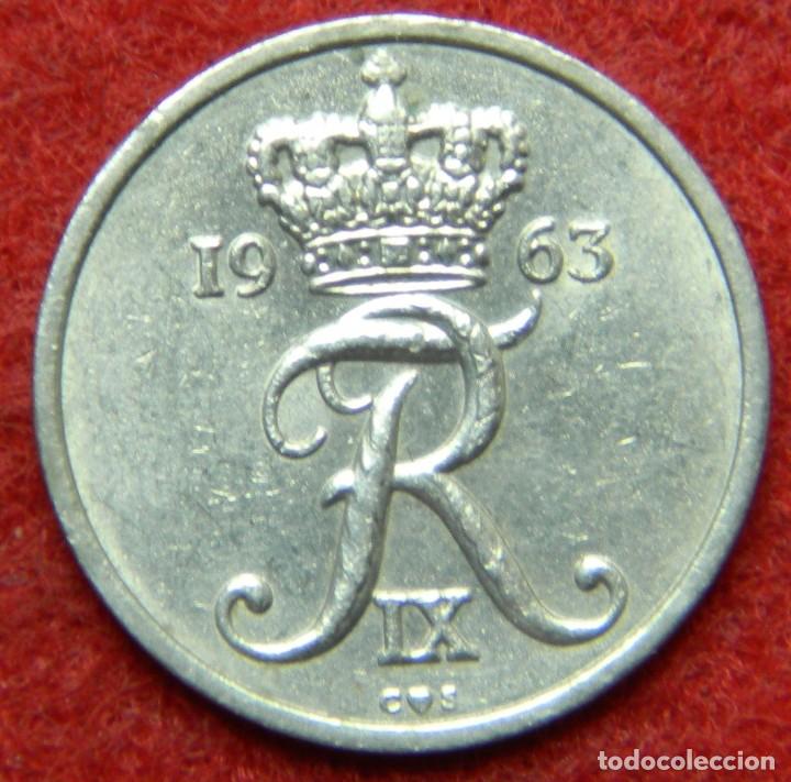 Monedas antiguas de Europa: Dinamarca - Danmark - 10 Ore - 1963 - Foto 1