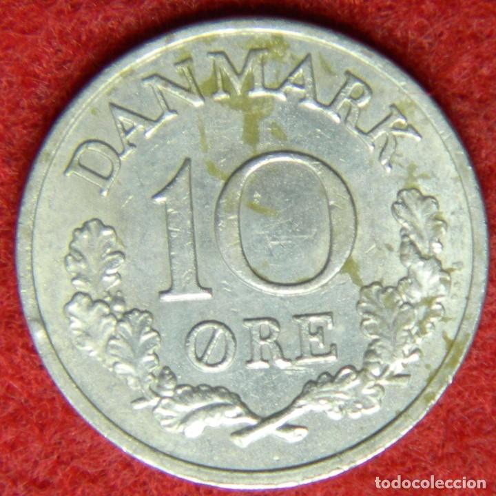 Monedas antiguas de Europa: Dinamarca - Danmark - 10 Ore - 1963 - Foto 2
