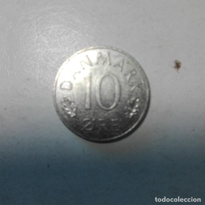 Monedas antiguas de Europa: DINAMARCA 10 CENTIMOS A&Ntilde;O DE 1975 - Foto 2