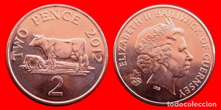 Monedas antiguas de Europa: 2 PENCE 2012 GUERNESY 0933SC - Foto 1