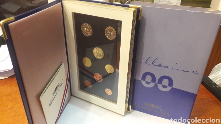 Monedas antiguas de Europa: Francia 2000 euros proff - Foto 1