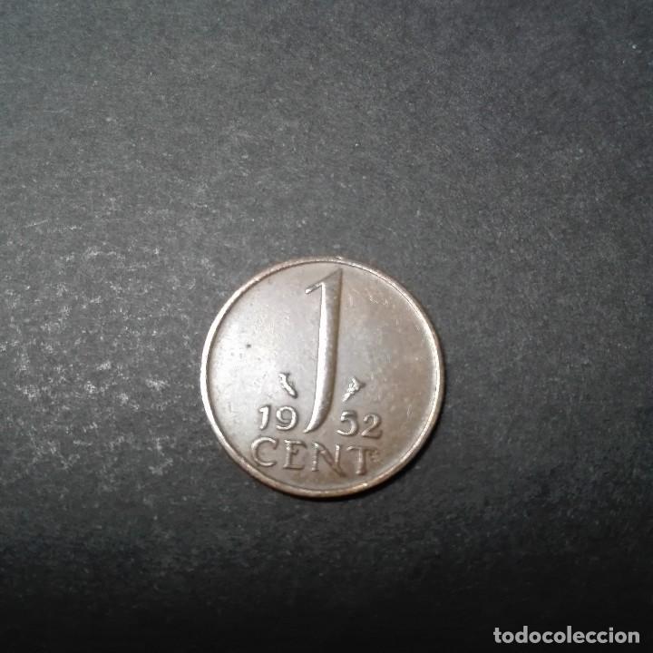 Monedas antiguas de Europa: HOLANDA   A&Ntilde;O 1952   1 CENT - Foto 2