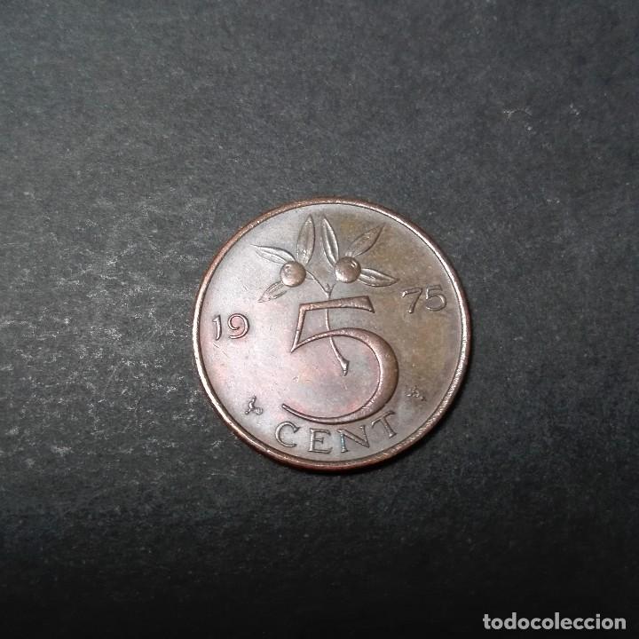 Monedas antiguas de Europa: HOLANDA A&Ntilde;O 1975  5 CENT - Foto 2