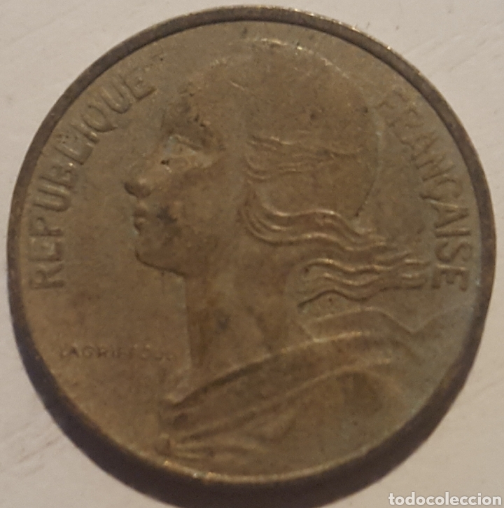 Monedas antiguas de Europa: MONEDA - FRANCIA 10 CENTIMOS 1982 - Foto 2