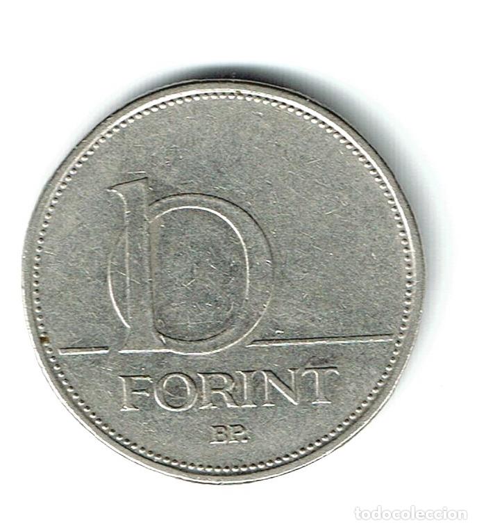 Forint монета какой страны. Монета forint 1994. 10 Forint 1994.