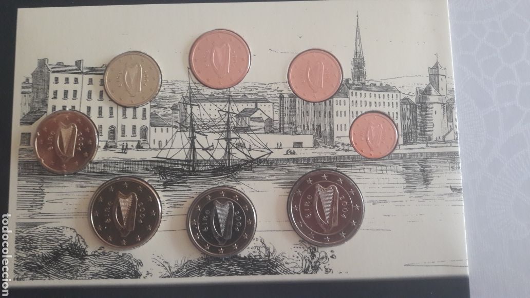 Monedas antiguas de Europa: Irlanda 2004 set oficial - Foto 2