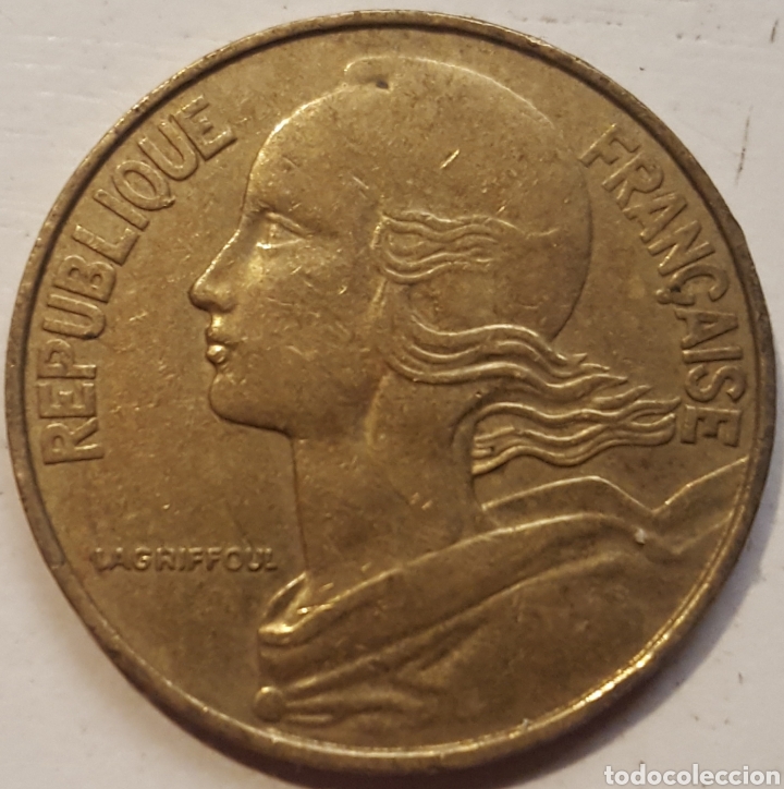 Monedas antiguas de Europa: MONEDA - FRANCIA 20 CENTIMOS 1981 - Foto 2