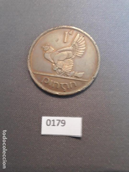 Monedas antiguas de Europa: Eire 1 penique 1950 - Foto 2