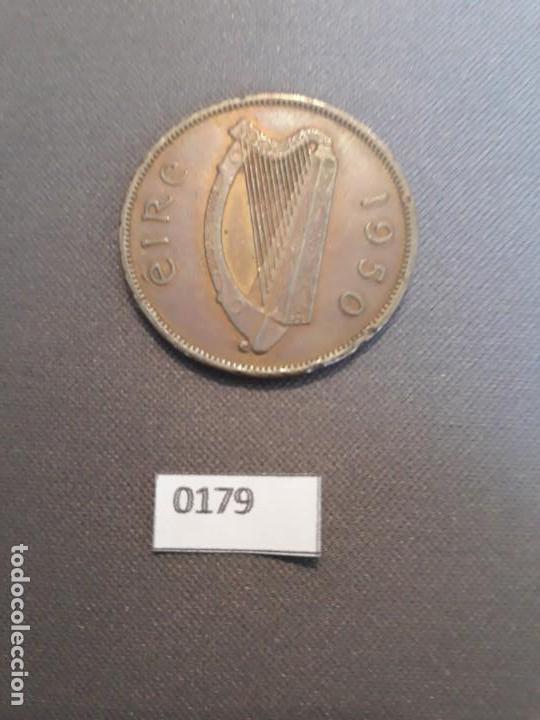 Monedas antiguas de Europa: Eire 1 penique 1950 - Foto 1