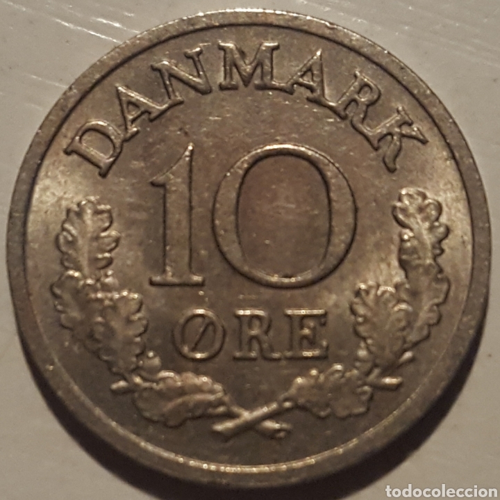 Monedas antiguas de Europa: MONEDA - DINAMARCA 10 ORE 1970 - Foto 1