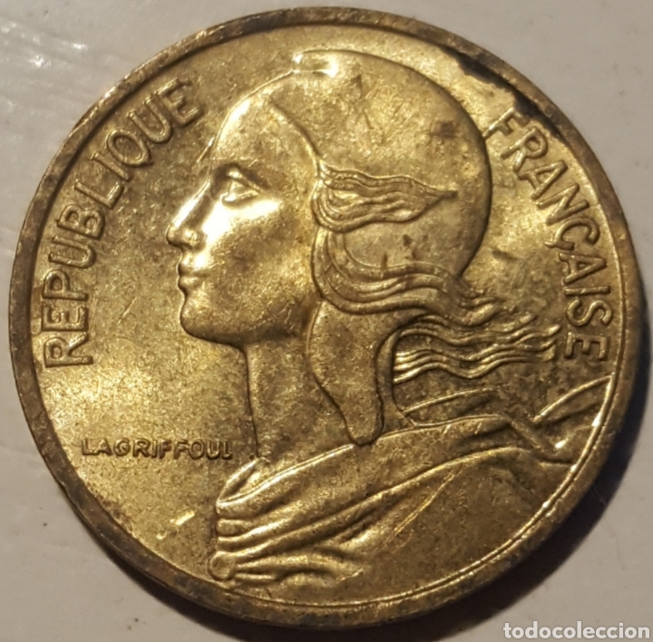 Monedas antiguas de Europa: MONEDA - FRANCIA 5 CENTIMOS 1982 - Foto 2