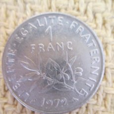 Monedas antiguas de Europa: 1 FRANCO 1972 FRANCIA