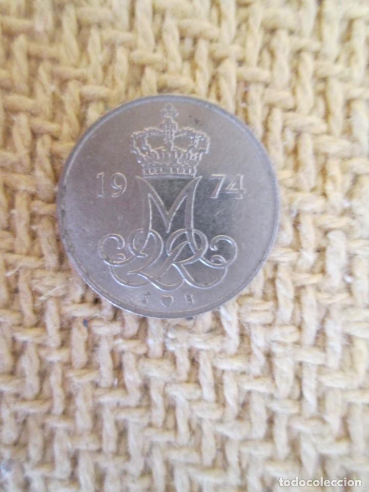 Monedas antiguas de Europa: DINAMARCA - 10 ORE 1974 - Foto 1