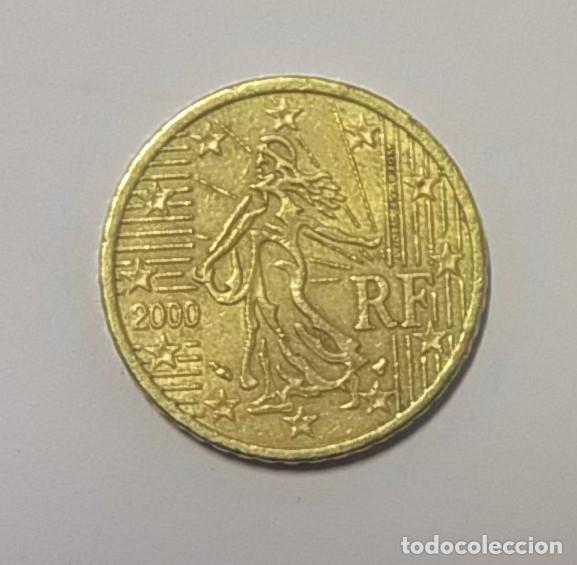 Monedas antiguas de Europa: FRANCIA - 50 CENTIMOS 2000 - MBC. - Foto 1