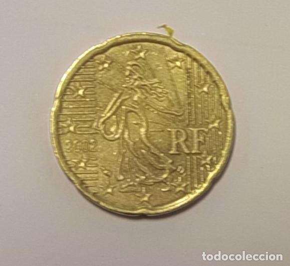 Monedas antiguas de Europa: FRANCIA - 20 CENTIMOS 2002 - MBC. - Foto 1