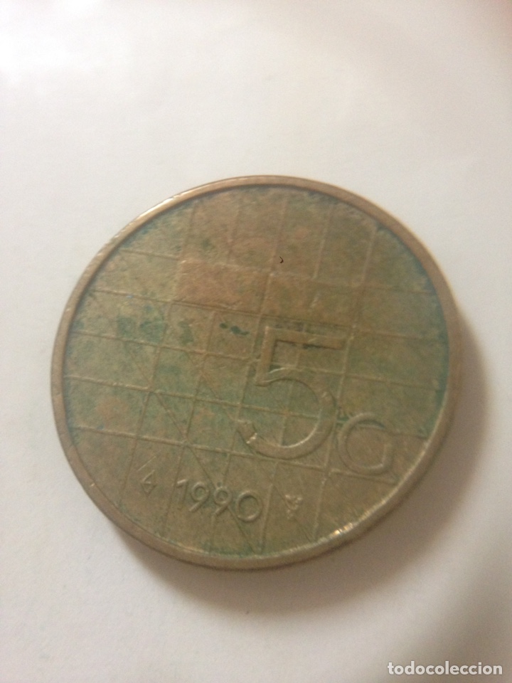 Monedas antiguas de Europa: Holanda 5 Cents 1990 - Foto 1