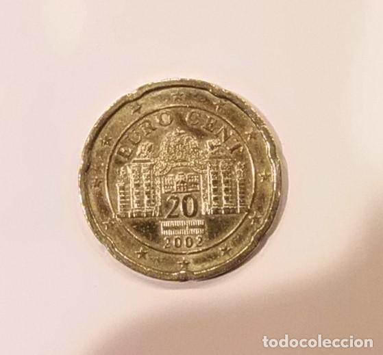 Monedas antiguas de Europa: AUSTRIA 20 CENTIMOS 2002 - EBC - Foto 1