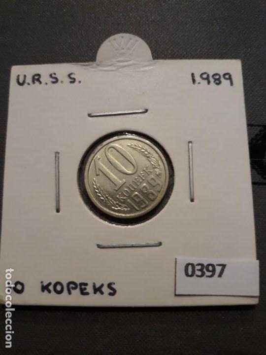 Monedas antiguas de Europa: URSS 10 Kopeks 1989 - Foto 1
