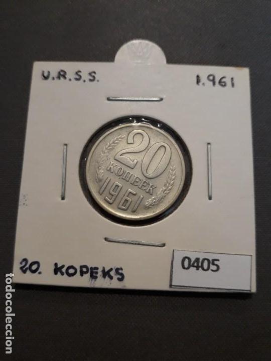 Monedas antiguas de Europa: URSS 20 Kopeks 1961 - Foto 1