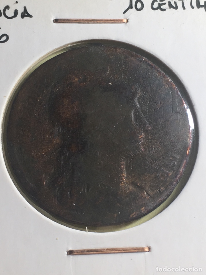 Monedas antiguas de Europa: Moneda Francia 10 c&eacute;ntimos 1916 - Foto 1