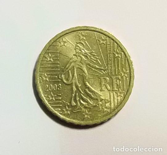 Monedas antiguas de Europa: FRANCIA 10 CENTIMOS 2003 - MBC. - Foto 1