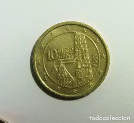Monedas antiguas de Europa: AUSTRIA 10 CENTIMOS 2002 - MBC. - Foto 1