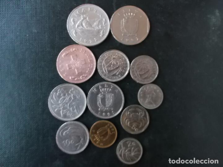 Monedas antiguas de Europa: monedas de Malta diferentes decadas - Foto 2