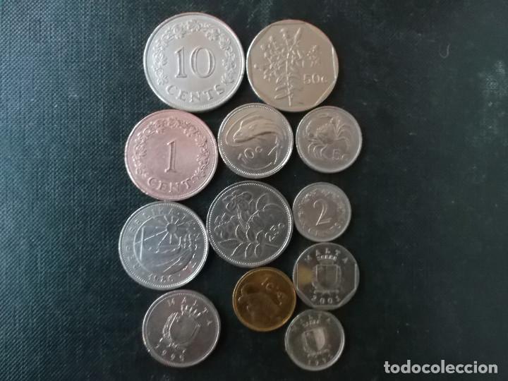 Monedas antiguas de Europa: monedas de Malta diferentes decadas - Foto 5