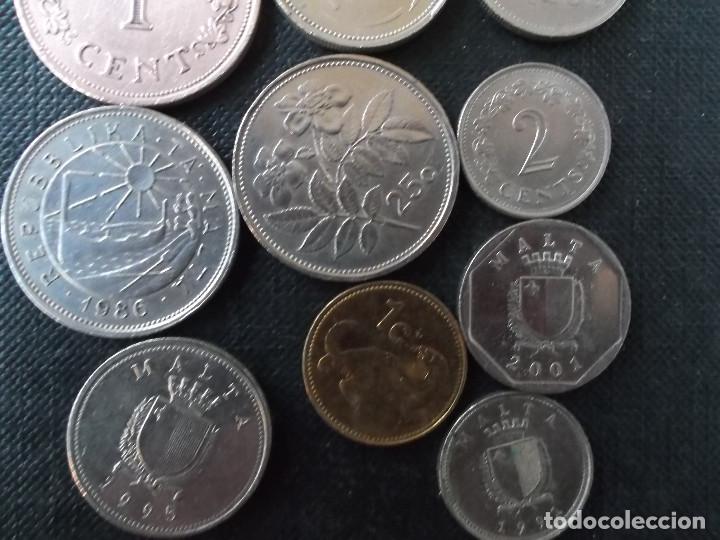 Monedas antiguas de Europa: monedas de Malta diferentes decadas - Foto 8