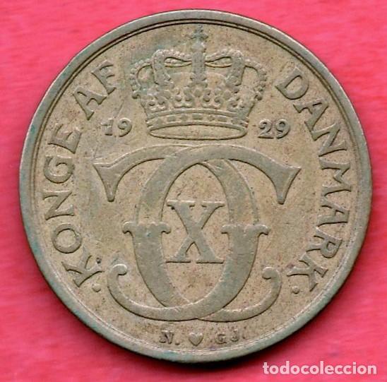 Monedas antiguas de Europa: DINAMARCA - 1 CORONA 1929 - Foto 2