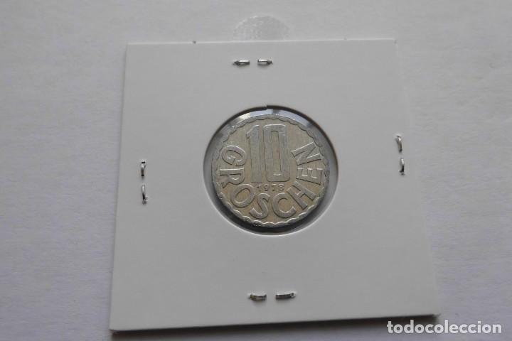 Monedas antiguas de Europa: Austria 10 Groschen 1978 - Foto 2