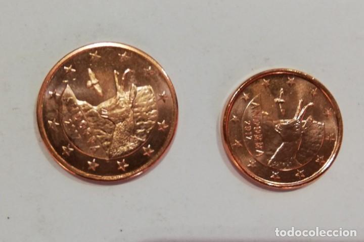 Monedas antiguas de Europa: 1 y 2 c&eacute;ntimos de Andorra 2017 - Foto 1