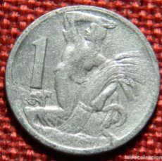 Monete antiche di Europa: CHECOSLOVAQUIA – CESKOSLOVENSKA – 1 KORUNA – 1923 – KRAUSE #KM 4. Lote 149505718