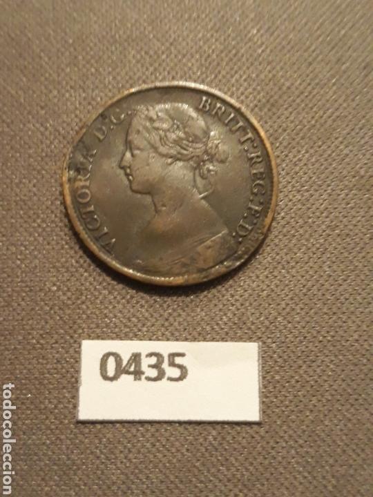 Monedas antiguas de Europa: Gran Breta&ntilde;a farthing 1865 - Foto 1