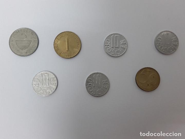 Monedas antiguas de Europa: 7 MONEDAS DE AUSTRIA VARIADAS - Foto 1