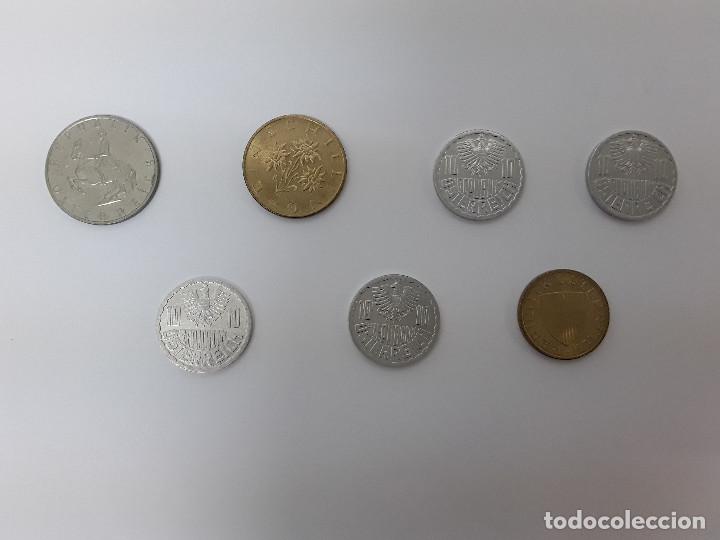 Monedas antiguas de Europa: 7 MONEDAS DE AUSTRIA VARIADAS - Foto 2