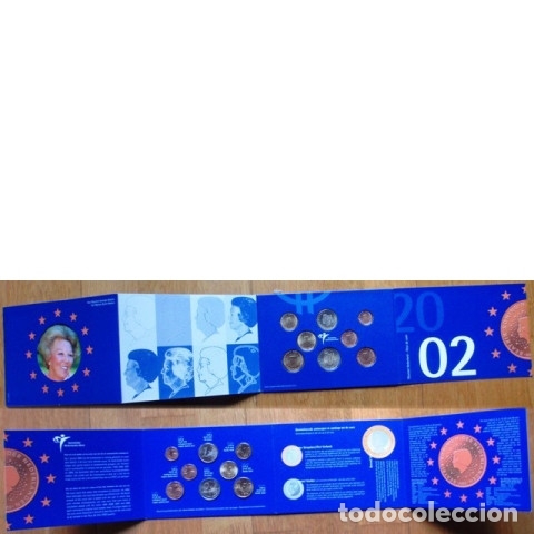Monedas antiguas de Europa: Cartera Euros Holanda 2002. - Foto 1