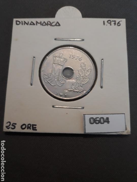 Monedas antiguas de Europa: Dinamarca 25 ore 1976 - Foto 1