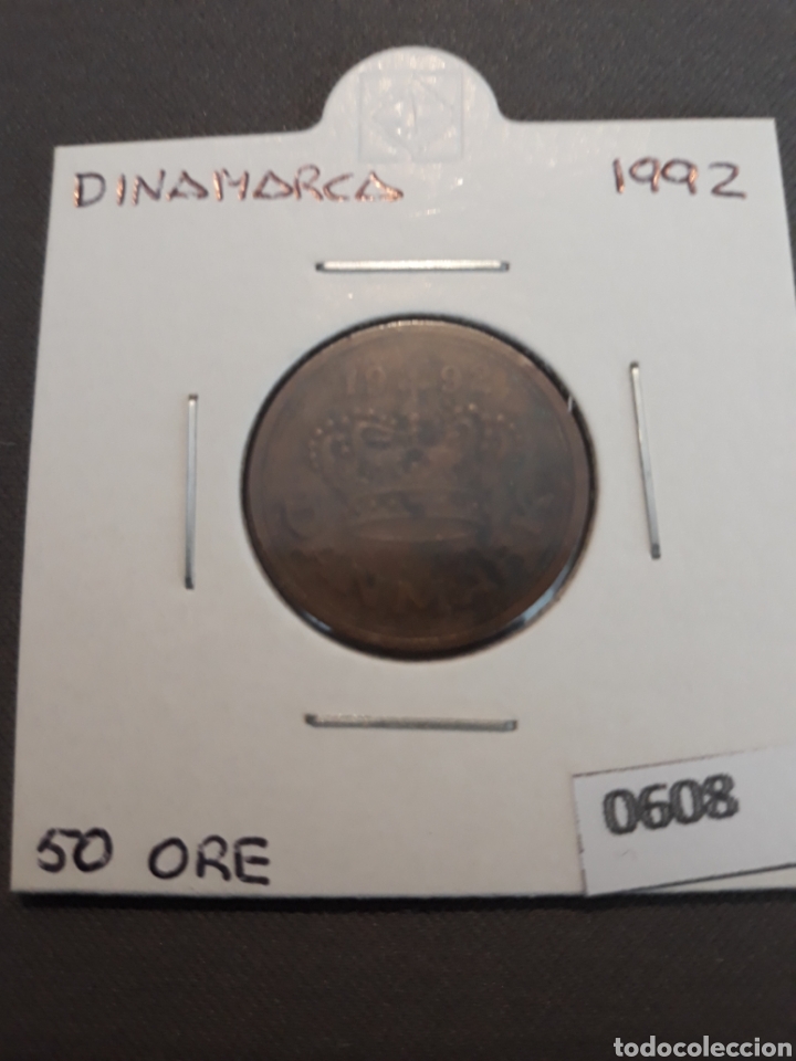 Monedas antiguas de Europa: Dinamarca 50 ore 1992 - Foto 1