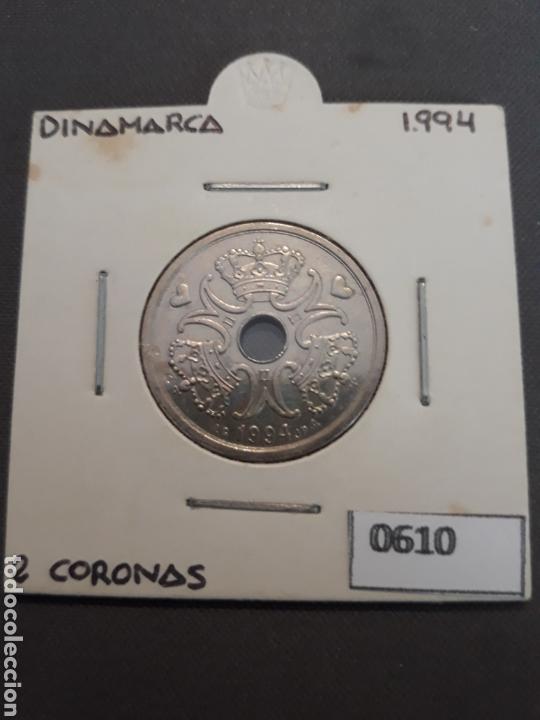 Monedas antiguas de Europa: Dinamarca 2 coronas 1994 - Foto 1